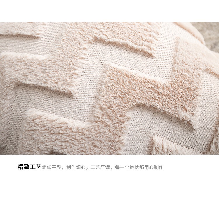 台灣現貨 經典絨布格子抱枕沙發靠墊靠枕客廳床頭靠背幾何北歐抱枕套 網格抱枕 摩洛哥抱枕 居家裝飾 沙發抱枕靠枕腰靠-細節圖7