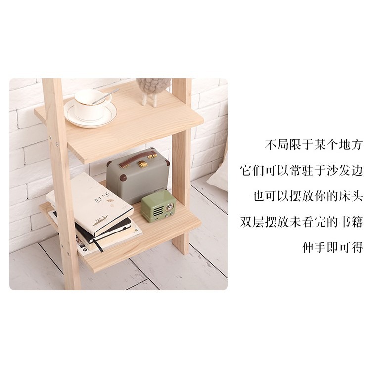 網紅款創意落地衣帽架隔板收納架實木客廳臥室床頭掛衣架 落地臥室實木衣帽架家用大衣服架多功能置物架房間掛衣架A570-細節圖9