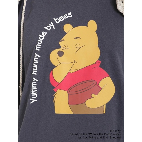 Samansa Mos2 特價 現貨 迪士尼 小熊維尼 WINNIE POOH 造型TEE 上衣 日本代購 代購-細節圖2