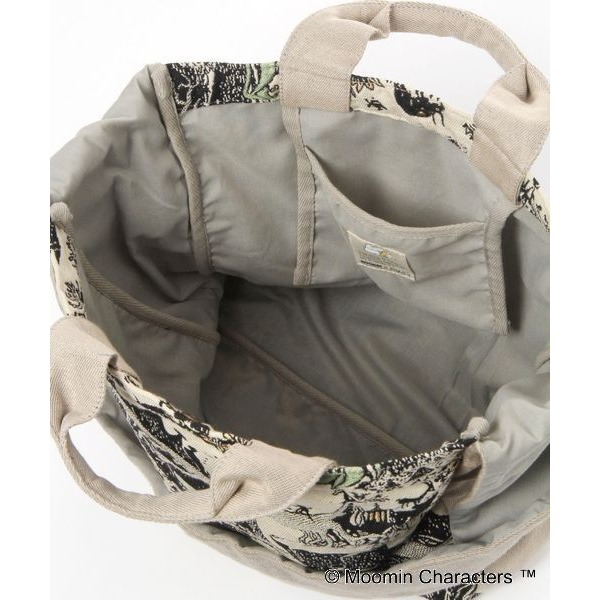 現貨 MOOMIN × studio CLIP  2way 刺繡 溪谷 手提肩背包 日貨 日本代購 絕版 嚕嚕米-細節圖3