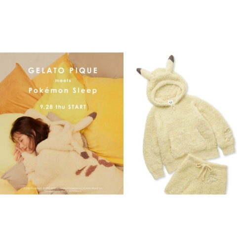 gelato pique 寶可夢 睡衣組 男版 現貨 特價 出清 日本代購 日本連線 皮卡丘 精靈寶可夢 神奇寶貝