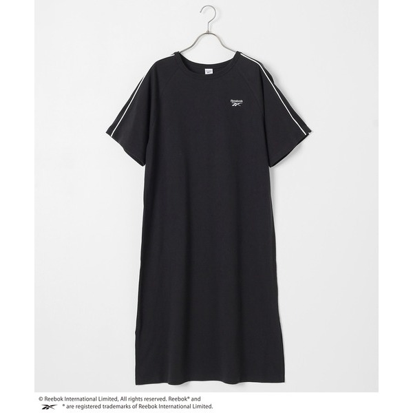 現貨 Honeys  Reebok 刺繡 LOGO 洋裝 長板上衣 特價 出清 代購 日本代購-細節圖2