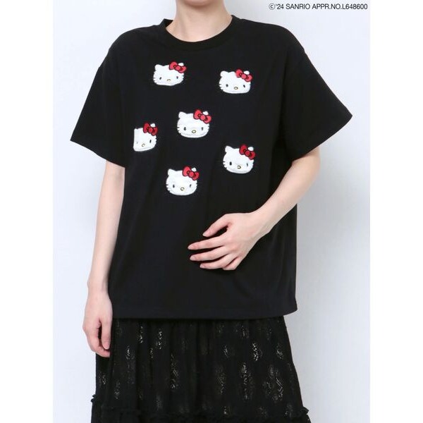 現貨 merry jenny HELLO KITTY 50th 聯名款 TEE 上衣 日本代購 代購-細節圖2