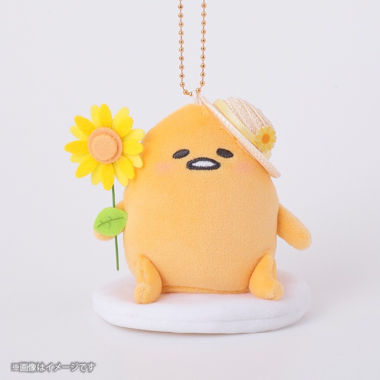 現貨 特價 三麗鷗 舉花 向日葵 草帽 吊飾 蛋黃哥 醜魚 漢頓 雙子星 KIKI LALA KThings 代購-細節圖2