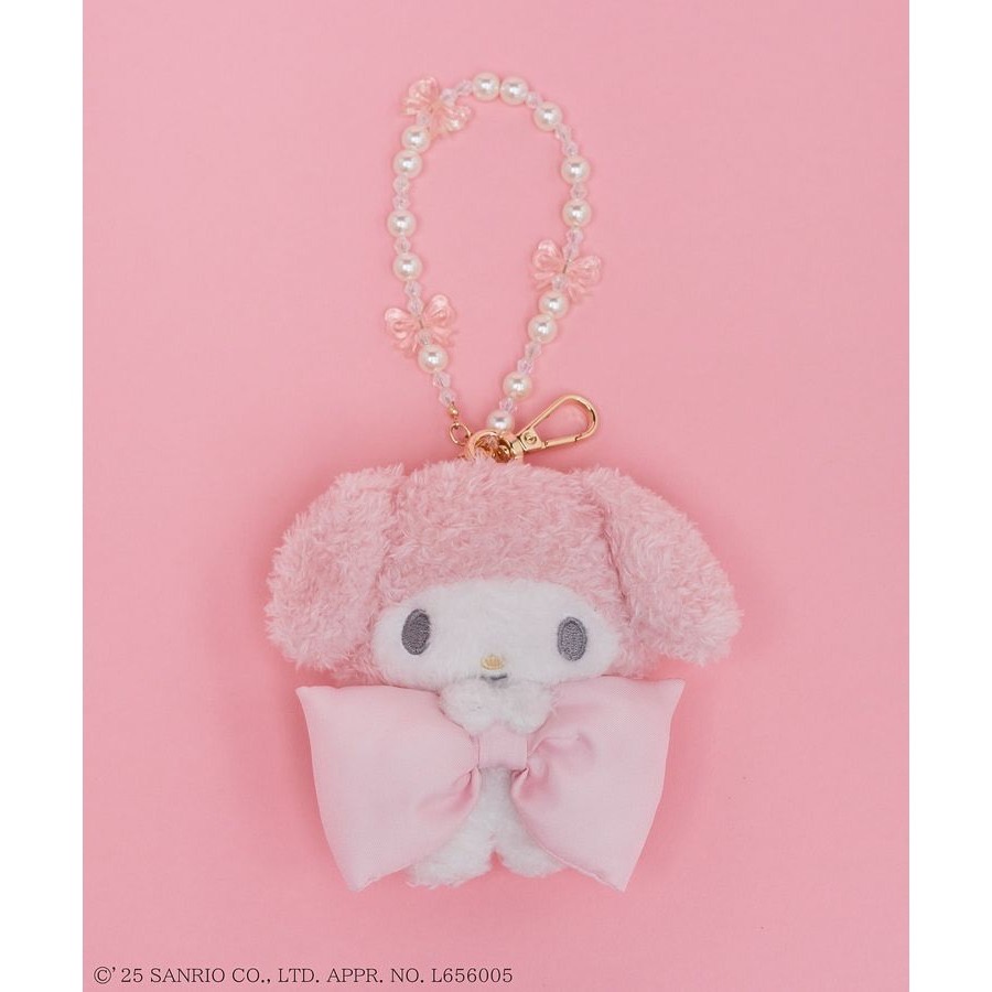 現貨 三麗鷗 Maison de FLEUR 聯名 美樂蒂 庫洛米 KITTY 小麥粉 蝴蝶結 吊飾 代購 日本代購-細節圖3