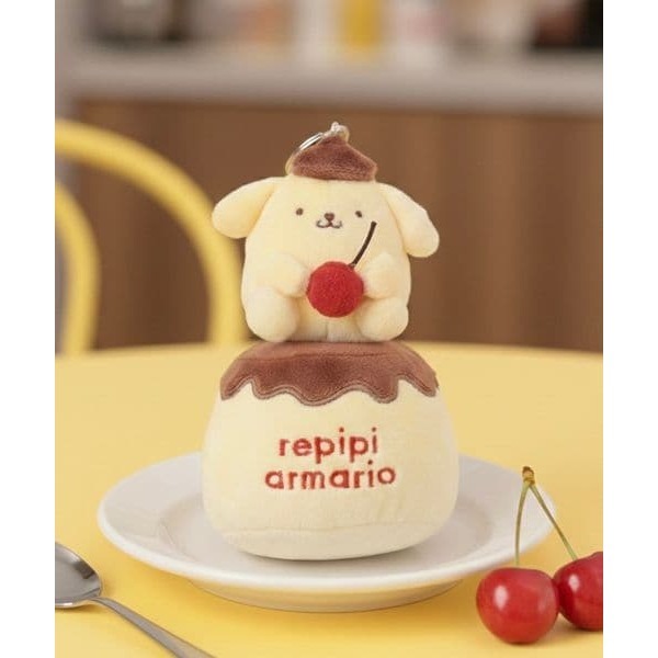 repipi armario 布丁狗布丁吊飾 屁屁拉繩零錢包 飯糰吊飾-規格圖3