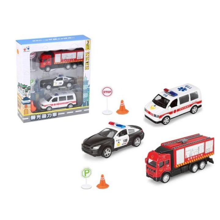 樂彩森林 聲光迴力車7件組-規格圖2