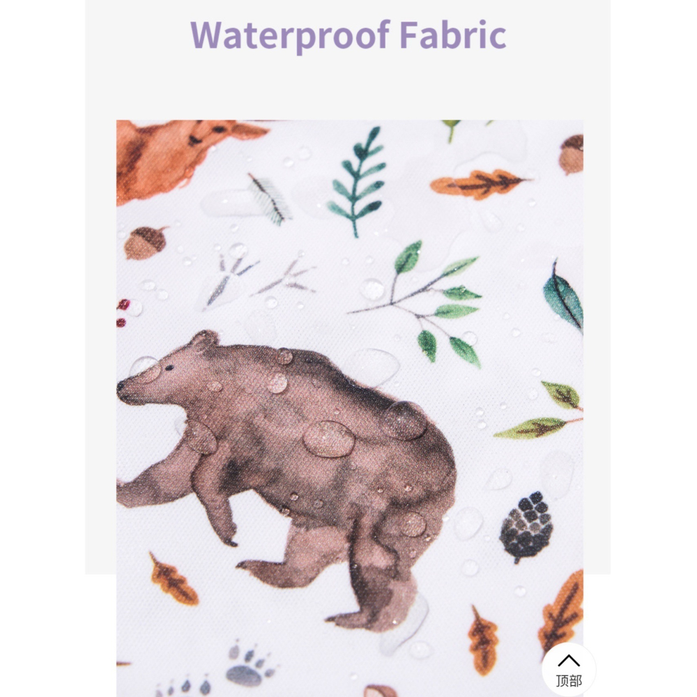 Elinfant新款寶寶尿布收納袋 中款洗漱袋 髒衣物收納袋 化妝袋 外出旅行防水袋 嬰兒收納袋-細節圖3