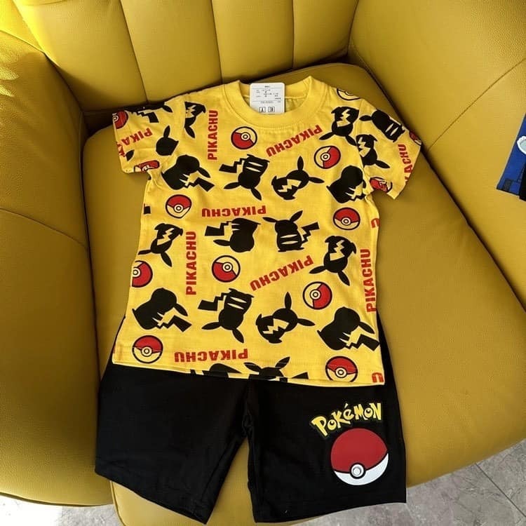 預購.   日單外貿款 寶可夢 純棉套裝-規格圖7