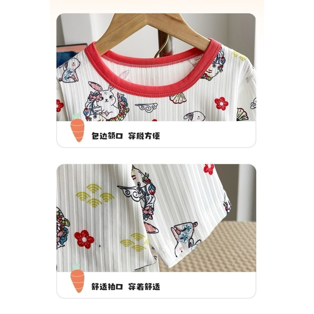 預購.七分袖家居服-細節圖2