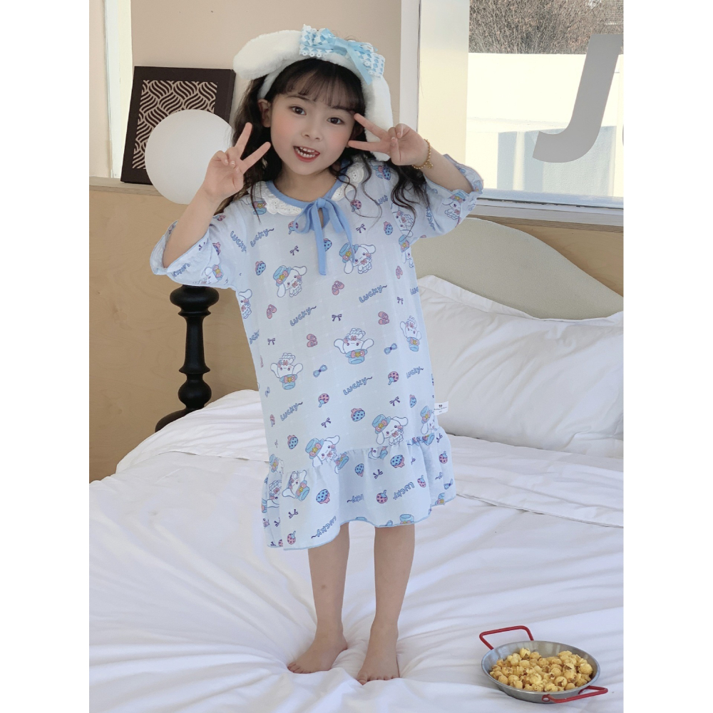 預購T • 公主印花滿印裙-細節圖8