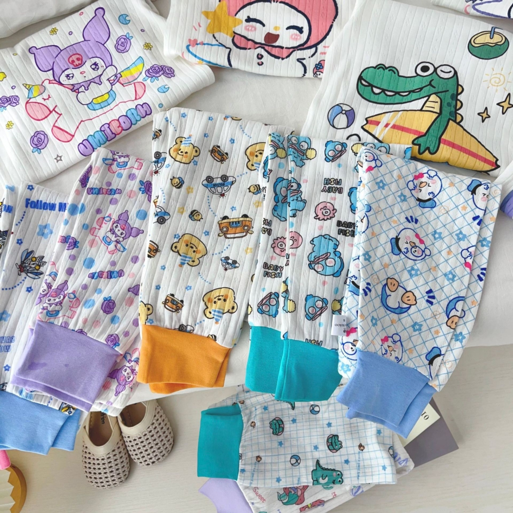 預購.T • 雙層呼吸棉套裝-長袖-細節圖3