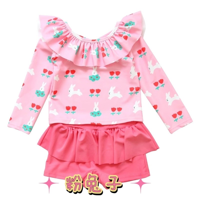 預購.長袖平角褲裙游泳裝-含帽-規格圖10