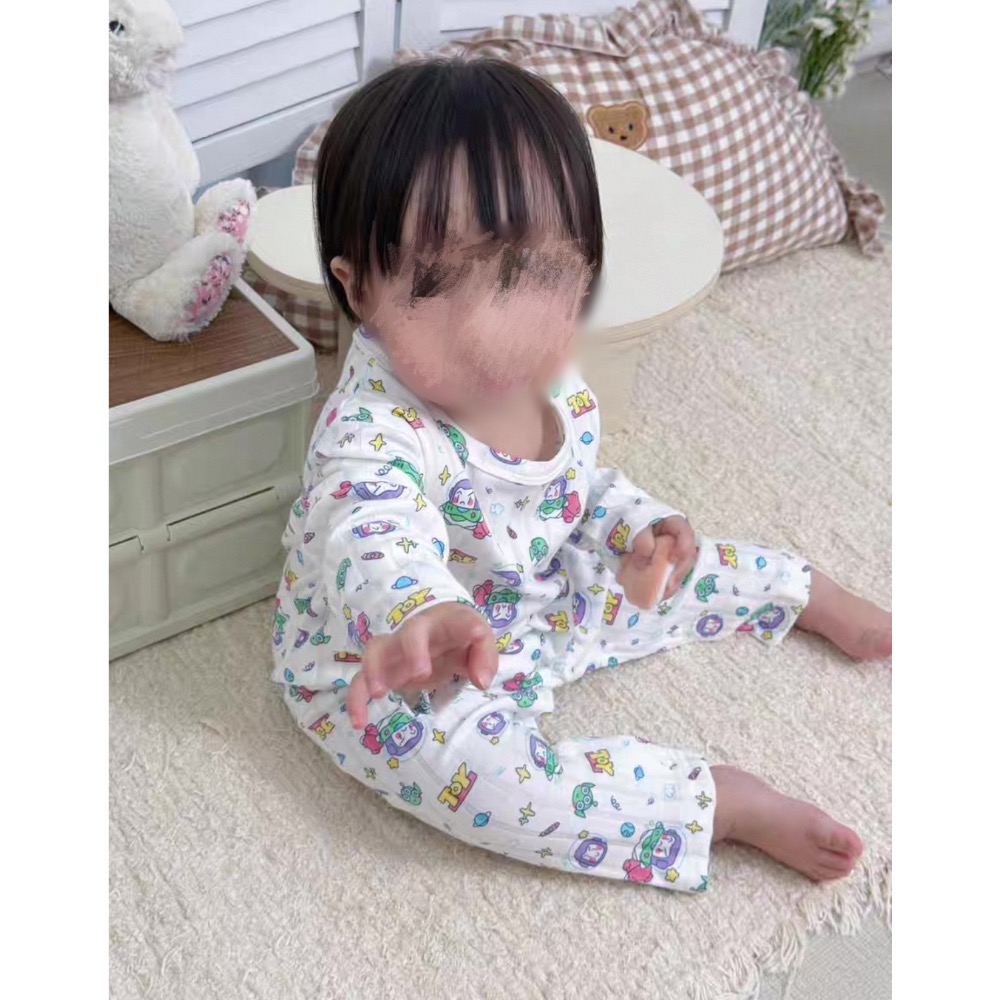 現貨 日單 Q版巴斯 長袖爬服-細節圖2