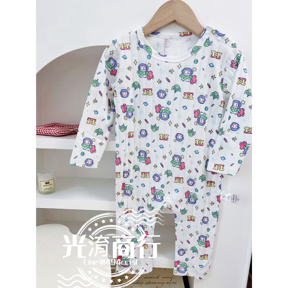 現貨 日單 Q版巴斯 長袖爬服-細節圖3