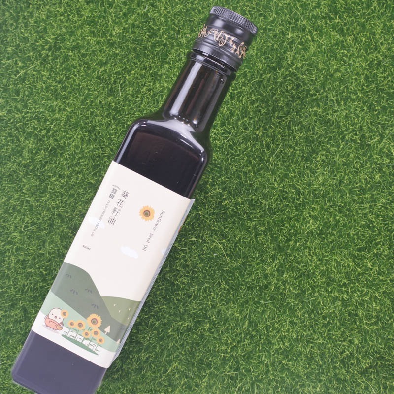 【豆田鮮榨油】葵花籽油 250ML 冷壓鮮榨 新鮮現榨-細節圖2