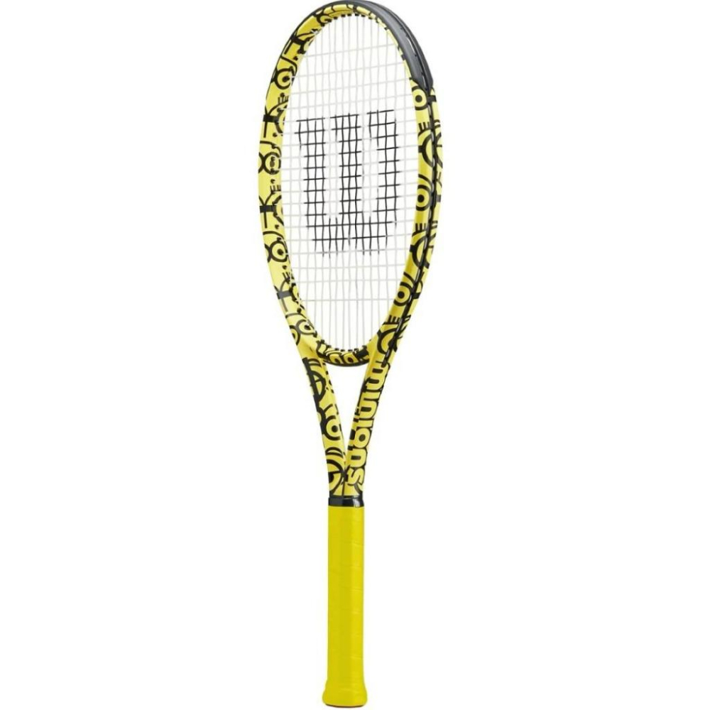 <免運>限量聯名高階網球拍 小小兵 WILSON MINIONS ULTRA 100 (300g) WR064811-細節圖3