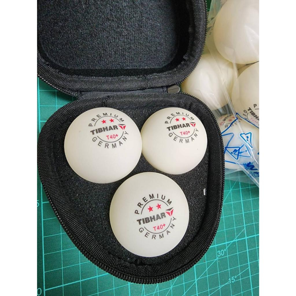 KUDA桌球 TIBHAR T40+高品質二星練習球-細節圖2