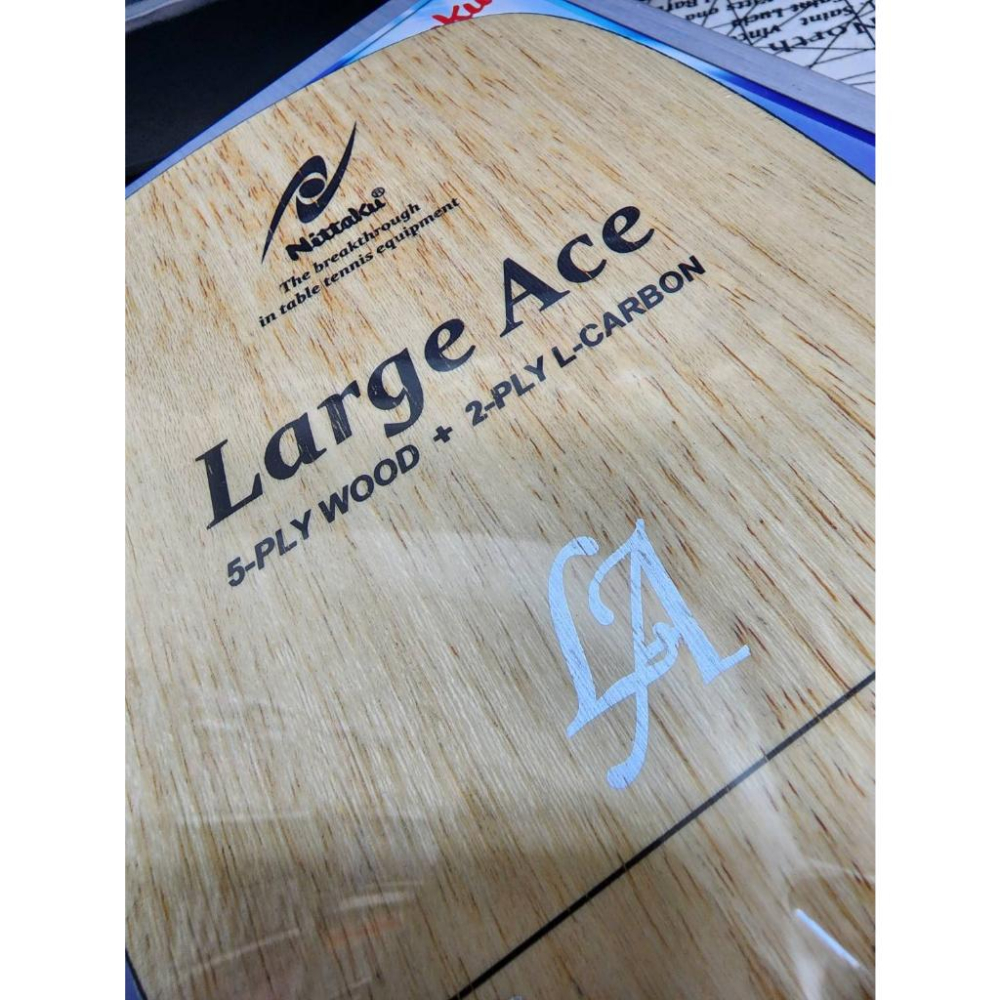KUDA 乒乓 Nittaku LARGE ACE 陰陽拍/反轉 5+2-細節圖3