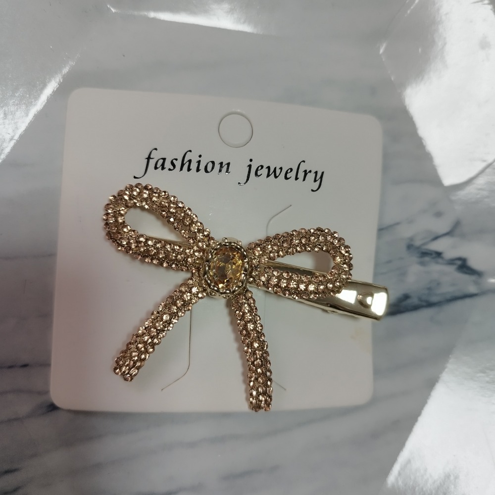 鑽壓夾蝴蝶結-細節圖3