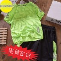 KiDSPORT🚀現貨🚀男童女童快乾運動桌球羽球籃球足球訓練短袖套装2023中童大童開學學校備用運動-規格圖4