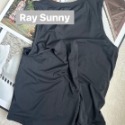 新品現貨+預購 RaySunny女裝-瑜珈圓領罩衫式背心 涼感 親膚 綁帶設計 運動時裝 滿額贈品牌購物袋-規格圖10