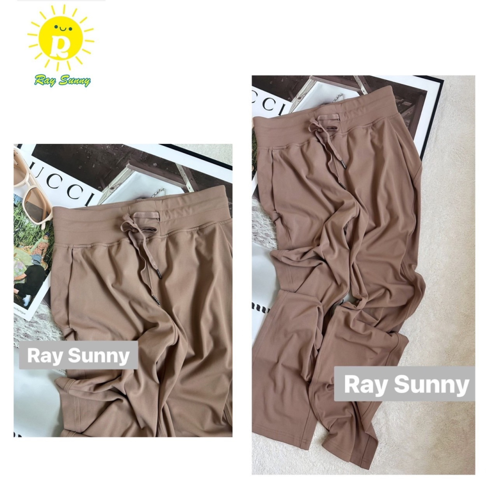 新品現貨+預購 RaySunny女裝- 雙口袋修飾瑜珈寬褲 滿額贈送購物袋-細節圖7