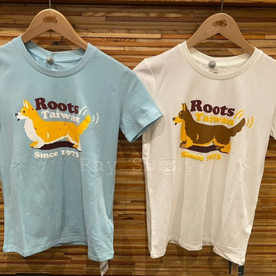 [RS代購 Roots全新正品優惠] Roots女裝 Taiwan Day系列 動物圖案短袖T恤 滿額贈送購物袋