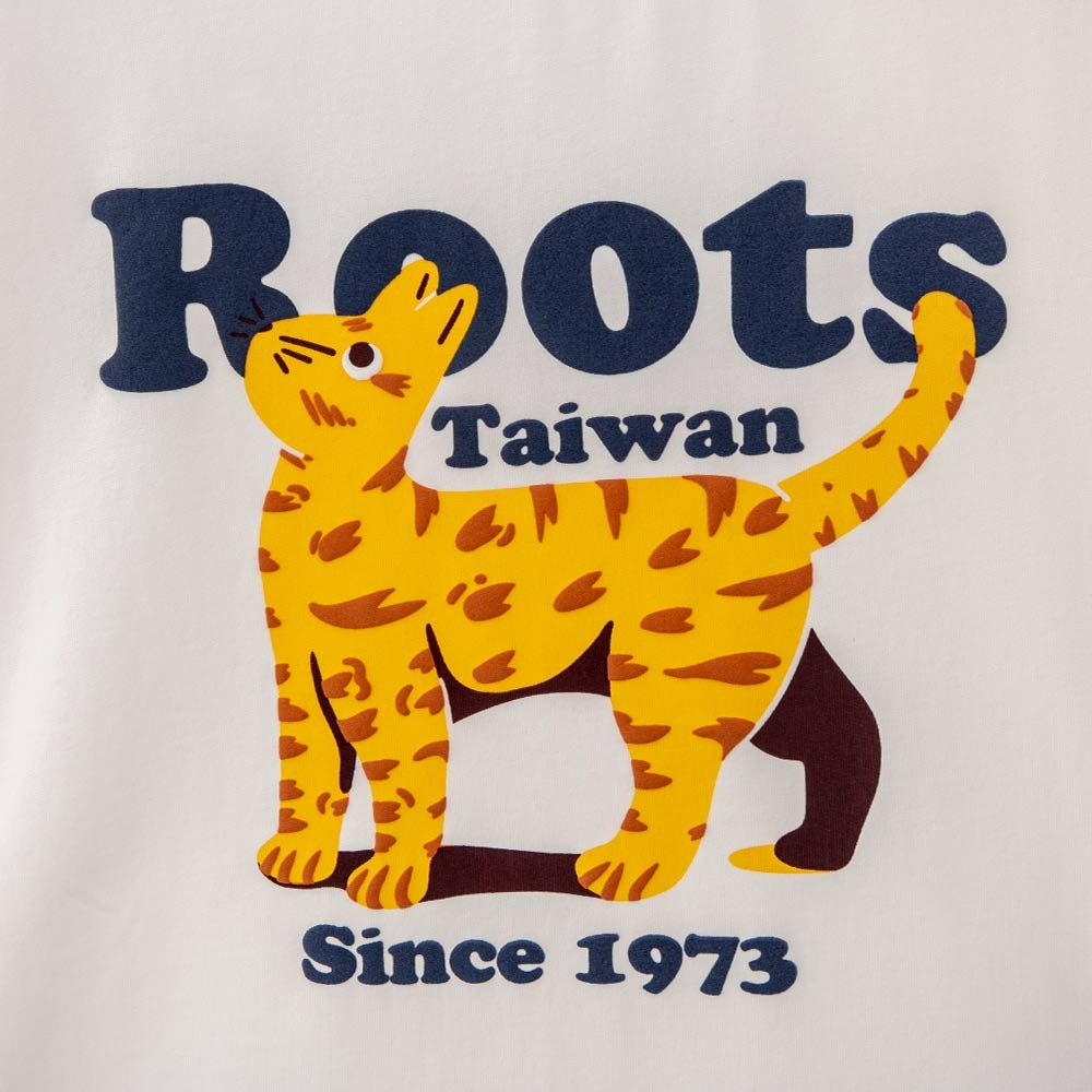 [RS代購 Roots全新正品優惠] Roots女裝 Taiwan Day系列 Q版石虎修身短袖T恤 滿額贈品牌購物袋-細節圖6