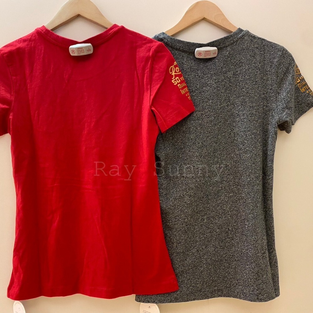 RS代購 Roots全新正品優惠 Roots女裝Roots50系列 海狸LOGO有機棉修身短袖T恤 滿額贈購物袋-細節圖2