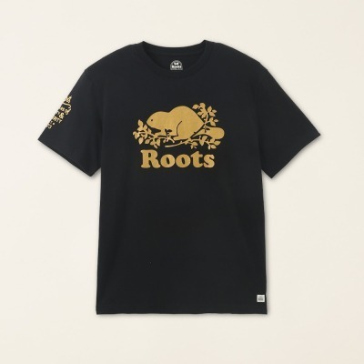 RS代購 Roots全新正品優惠]Roots男裝Roots50系列 光芒海狸經典短袖T恤 滿額贈袋子-細節圖3