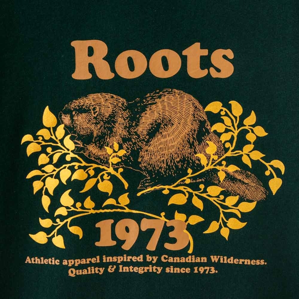 RS代購 Roots全新正品優惠 Roots男裝Roots50系列 手繪海狸有機棉短袖T恤 滿額贈袋子-細節圖6