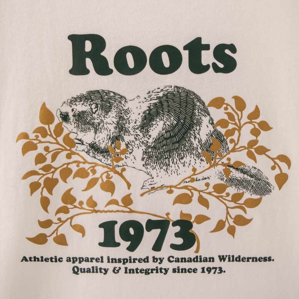 RS代購 Roots全新正品優惠 Roots男裝Roots50系列 手繪海狸有機棉短袖T恤 滿額贈袋子-細節圖10