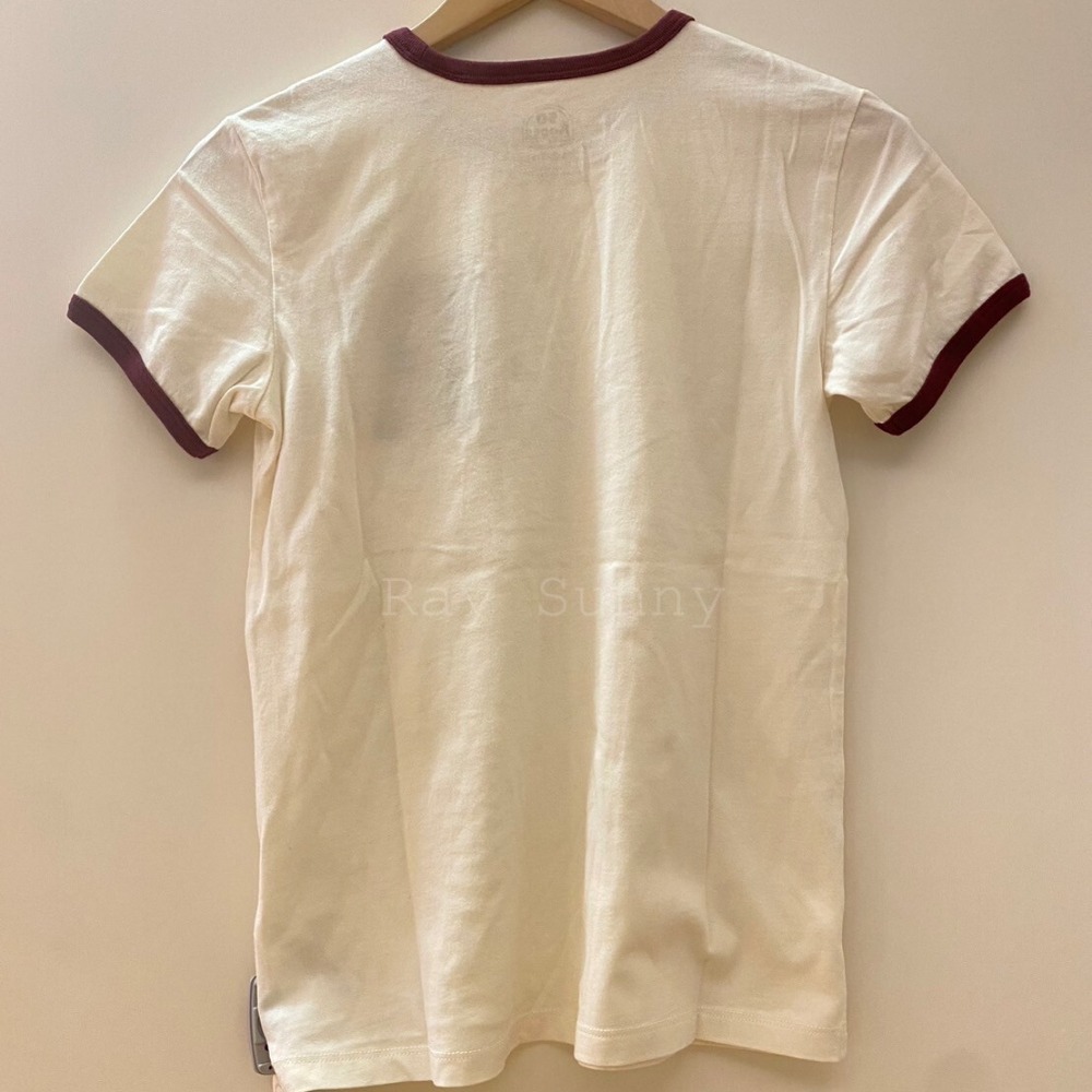 RS代購 Roots全新正品優惠 Roots女裝Roots50系列 刺繡大R有機棉短袖T恤 滿額贈購物袋-細節圖2