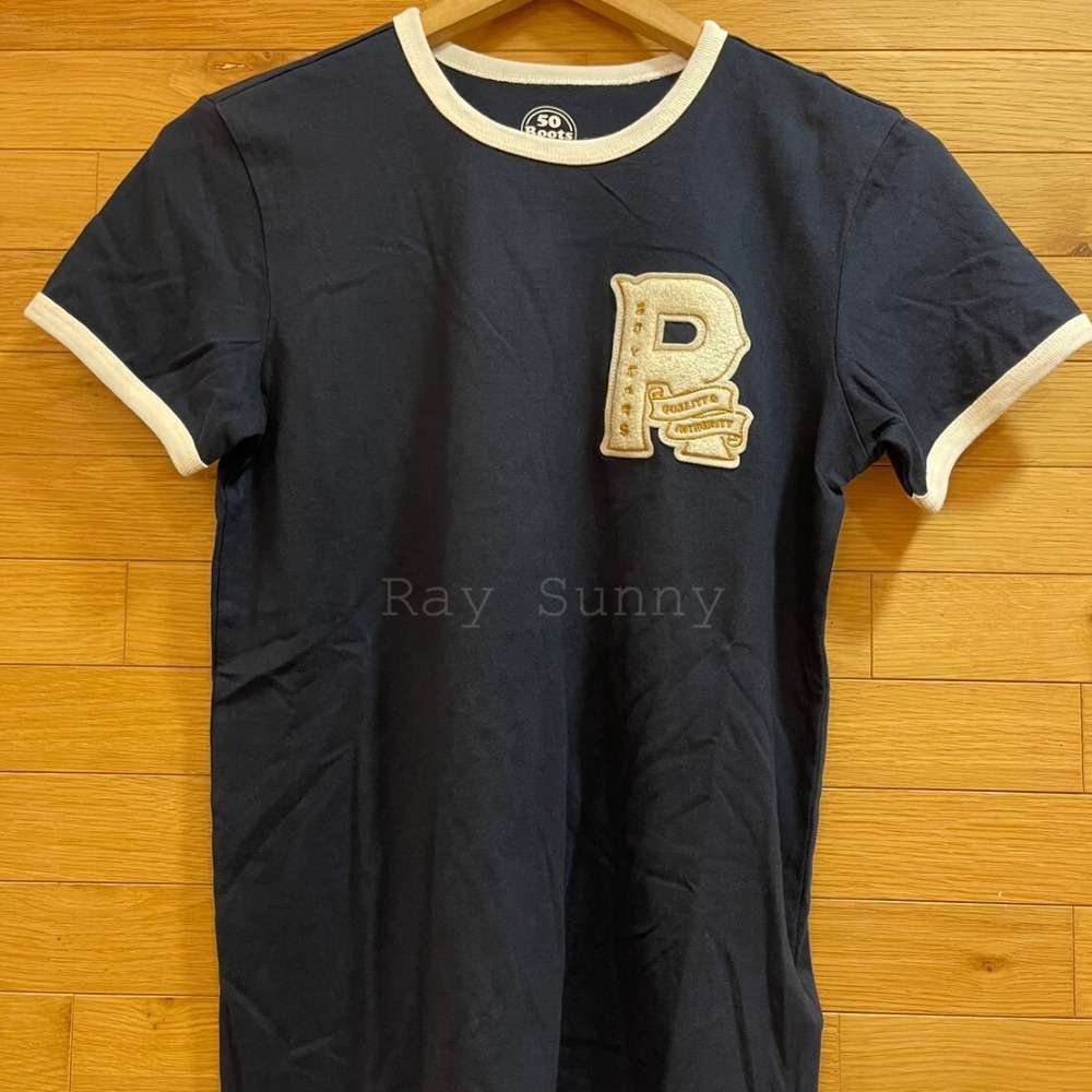 RS代購 Roots全新正品優惠 Roots女裝Roots50系列 刺繡大R有機棉短袖T恤 滿額贈購物袋-細節圖3