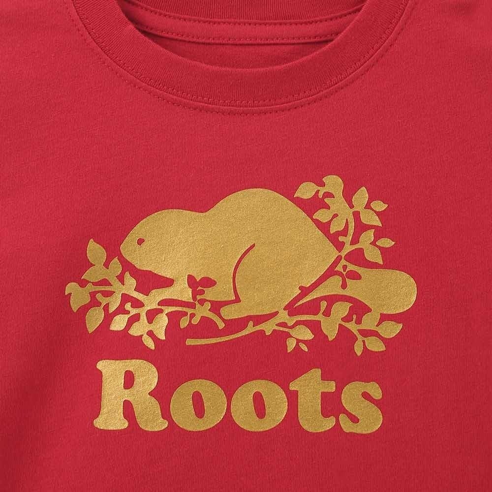 RS代購 Roots全新正品優惠 Roots童裝Roots50系列 光芒海狸有機棉短袖T恤 滿額贈袋子-細節圖7