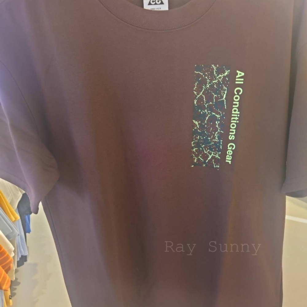 RS代購 -耐吉全新正品優惠NIKE男裝休閒短袖 ACG Tee 重磅 棉T 塗鴉 FJ1126-227-細節圖5