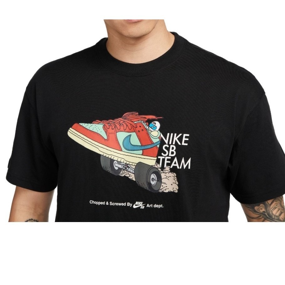 RS代購 耐吉 全新正品優惠 NIKE男裝門市新品 滑板 板鞋 休閒短袖上衣 FJ1138-010-細節圖4