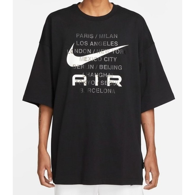 RS代購 -NIKE全新正品優惠NIKE男裝NIKE AIR 大 LOGO 休閒短袖上衣 FD1250-010-細節圖5