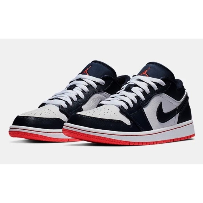 RS代購 耐吉 全新正品優惠NIKE男鞋Air Jordan 1 Low 喬丹 休閒鞋 553558-481-細節圖2