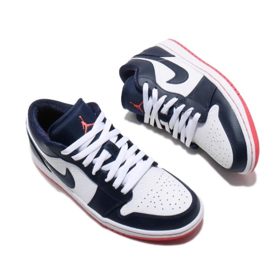 RS代購 耐吉 全新正品優惠NIKE男鞋Air Jordan 1 Low 喬丹 休閒鞋 553558-481-細節圖5