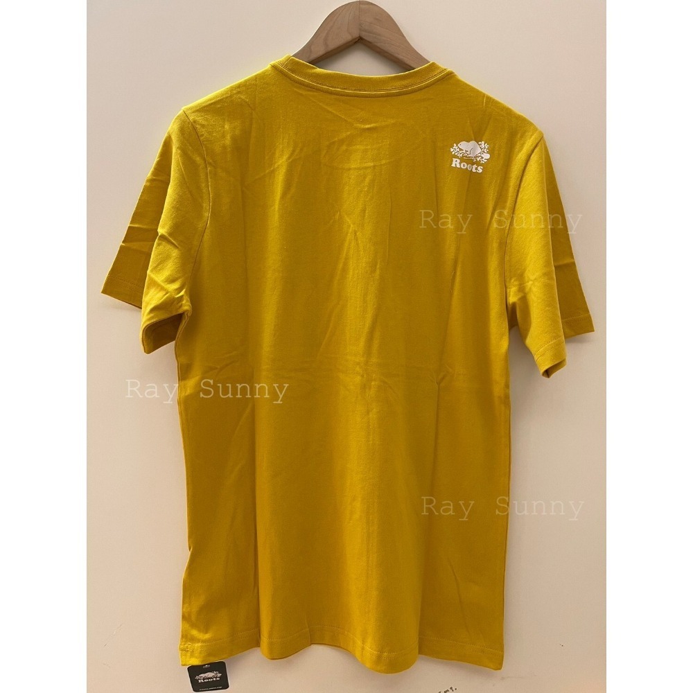 RS代購 Roots全新正品優惠 Roots男裝繽紛花卉系列 刺繡花卉有機棉短袖T恤 滿額贈送品牌袋子-細節圖4