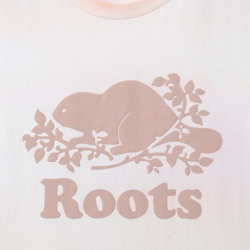 RS代購 Roots全新正品優惠 Roots女裝繽紛花卉系列 渲染海狸經典短袖T恤 滿額即贈購物袋-細節圖5