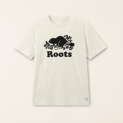 RS代購 Roots全新正品優惠 Roots男裝-絕對經典系列 海狸LOGO有機棉短袖T恤 滿額贈購物袋