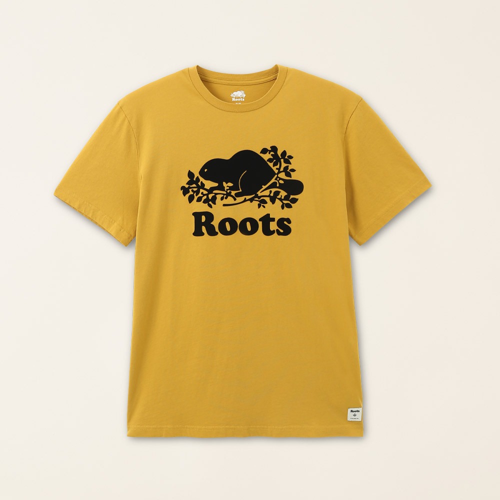 RS代購 Roots全新正品優惠 Roots男裝-絕對經典系列 海狸LOGO有機棉短袖T恤 滿額贈購物袋-細節圖4