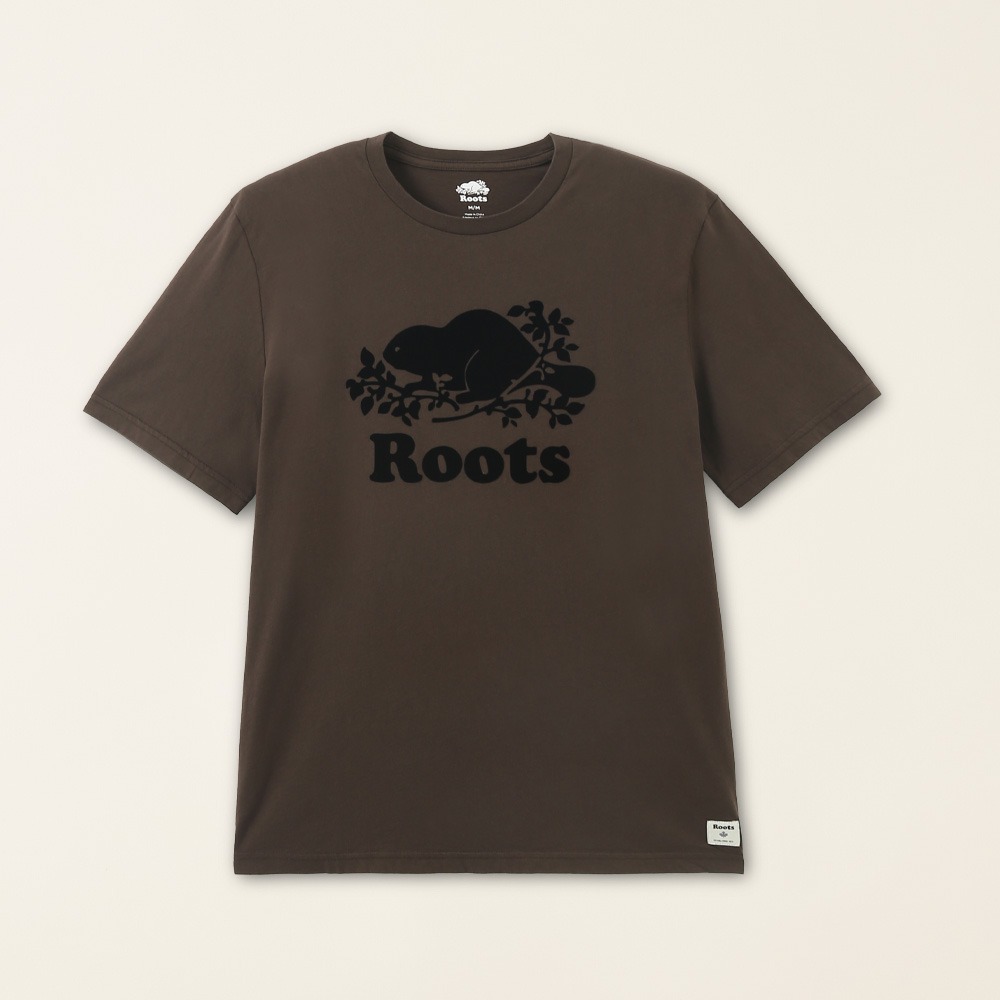 RS代購 Roots全新正品優惠 Roots男裝-絕對經典系列 海狸LOGO有機棉短袖T恤 滿額贈購物袋-細節圖6