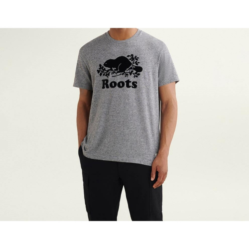 RS代購 Roots全新正品優惠 Roots男裝-絕對經典系列 海狸LOGO厚磅短袖T恤 滿額贈購物袋