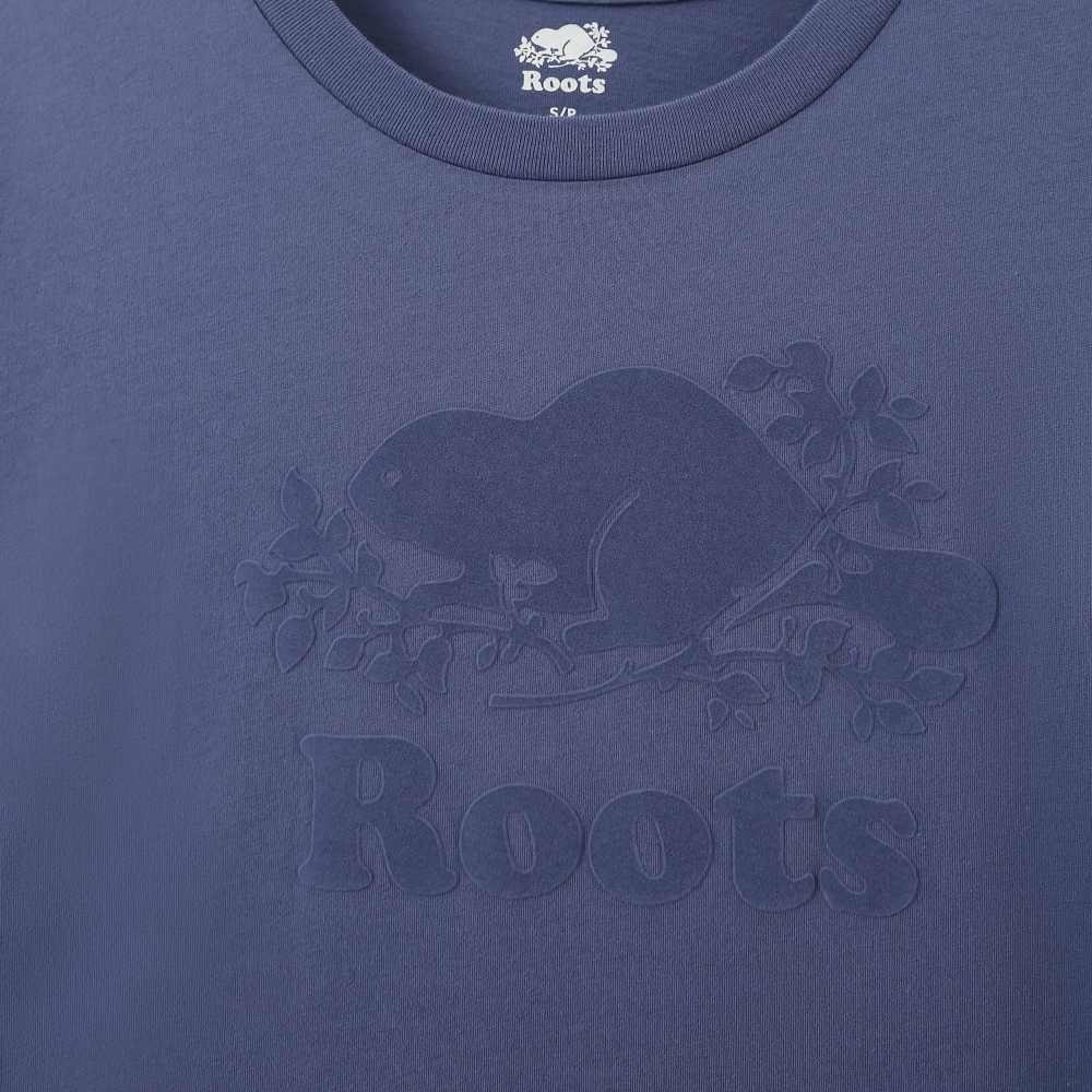 RS代購 Roots全新正品優惠 Roots女裝-絕對經典系列 海狸LOGO有機棉寬版短袖T恤 滿額贈購物袋-細節圖2