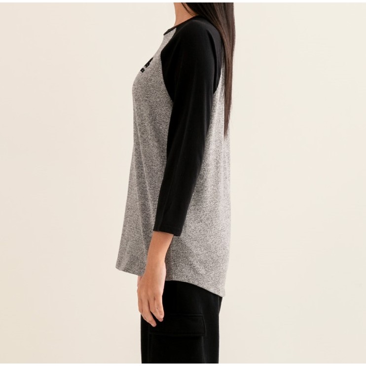 RS代購 Roots全新正品優惠 Roots女裝-絕對經典系列 海狸LOGO長袖棒球T恤 滿額加贈品牌購物袋-細節圖4