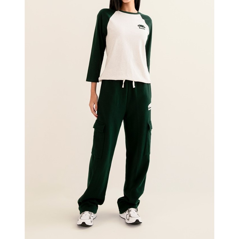 RS代購 Roots全新正品優惠 Roots女裝-絕對經典系列 海狸LOGO長袖棒球T恤 滿額加贈品牌購物袋-細節圖7